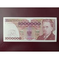 Польша 1000000 злотых 1991 UNC