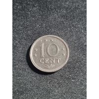 Нидерландские Антильские острова 10 центов 1985