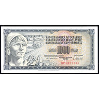 YUGOSLAVIA/Югославия_1.000 Dinara_04.11.1981_Pick#92.d_UNC