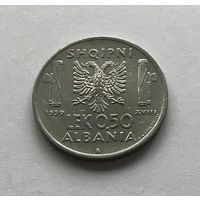 Албания 0,5 лека 1939 магнетик