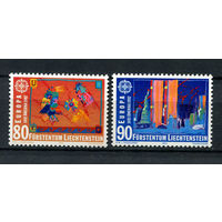 Лихтенштейн - 1992 - Европа. Открытие Америки - [Mi. 1033-1034] - полная серия - 2 марки. MNH.