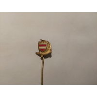 Герб города Брно Чехия тяжмет эмаль игла