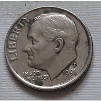 10 центов 1991 г. США