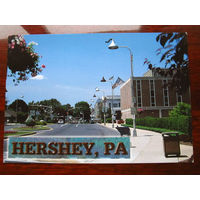 С005-3041 Открытка Hershey PA США Конец 1990-х – начало 2000-х Подписана