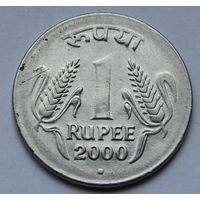 Индия, 1 рупия 2000 г.