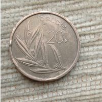 Werty71 Бельгия 20 франков 1981