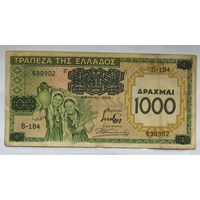 Греция 1000 драхм 1939 г.