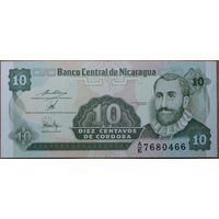 Никарагуа 10 сентаво 1991 UNC