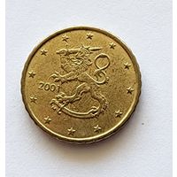 Финляндия 10 евроцентов 2001