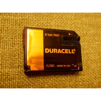 Батарейка Duracell США 80/90-е годы, 4.7 х 3.5 см.
