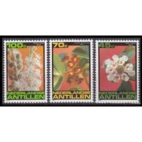1981 Нидерландские Антильские острова 457-459 Цветы 3,00 евро