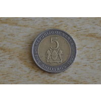 Кения 5 шиллингов 1997