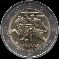 Литва 2 евро 2020 г. КМ#212 (17-36)
