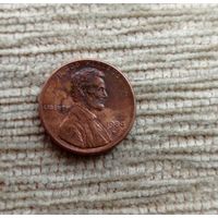 Werty71 США 1 цент 1984 D