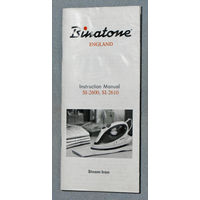 Инструкция к утюгу Binatone SI-2600/2610