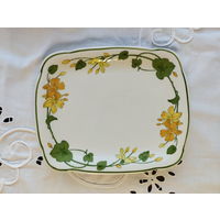 Прямоугольное блюдо Villeroy & Boch серия Geranium, Германия