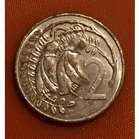 105-25 Новая Зеландия, 2 цента 1983 г.