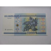1000 рублей 2000 (11) года. (ЕЯ) UNC