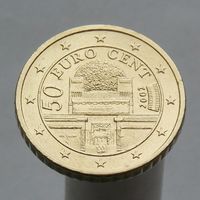 Австрия 50 евроцентов 2002