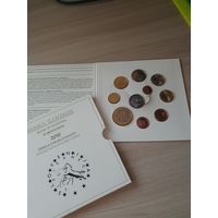 Словения 2010 год. 1, 2, 5, 10, 20, 50 евроцентов, 1, 2 и 3 евро плюс 2 евро юбилейные Ботанический сад. Официальный набор монет BU в буклете.