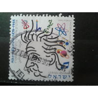 Израиль 2005 А. Эйнштейн Михель-1,5 евро гаш