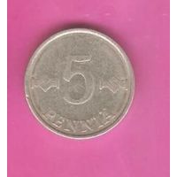 5 пенни 1980г (Финляндия)