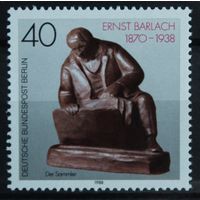 50 лет со дня смерти Эрнста Барлаха, Германия (Берлин), 1988 год, 1 марка