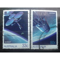 Австралия 1986 Спутник AUSSAT Полная серия