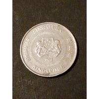 Сингапур 10 центов 1986г.