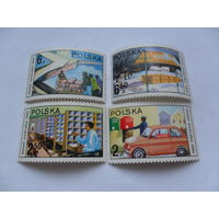 Польша 1980г, работа почты