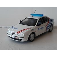 ALFA ROMEO 156. Полиция Бельгии. 1/43. Полицейские машины мира.