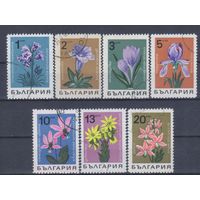 [605] Болгария 1968. Флора.Цветы. Гашеная серия.