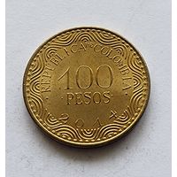 Колумбия 100 песо, 2014