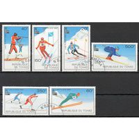 Олимпийские игры в Лэйк-Плэсиде Чад 1979 год серия из 6 марок