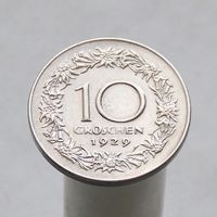 Австрия 10 грошенов 1929