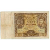 Польша 100 злотых 1932 год.