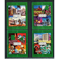 Ливия (Джамахирия) - 1979 - 10 лет Сентябрьской революции - [Mi. 734-749] - полная серия - 16 марок. MNH.  (LOT AB57)