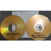 DVD MP3 дискография Ken MARTIN, ENAM, Serge BLENNER - 2 DVD