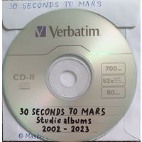 CD MP3 полная студийная дискография 30 SECONDS TO MARS - 1 CD.