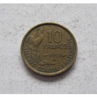 Франция 10 франков 1952 (В - Бомон-ле-Роже)  Четвертая Республика