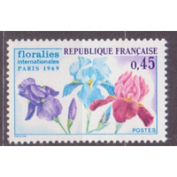 1969. Франция. Флора Международная выставка цветов. Mich. 1664. **\\5