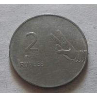 2 рупии, Индия 2007 г., звезда