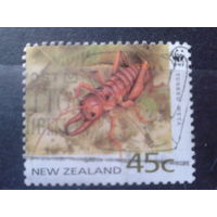 Новая Зеландия 1993 Насекомое WWF