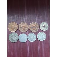 Монеты Японии. С 1 рубля