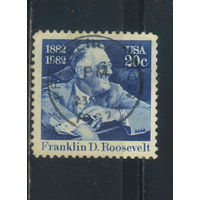 США 1982 100 летие Франклина Д. Рузвельта #1527