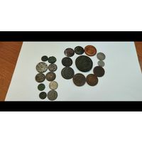 Коллекция старинных монет +бонус 5 копеек 1772г