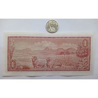 Werty71 ЮАР Южная Африка 1 ранд рэнд 1975  банкнота