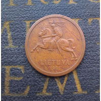 10 центов 1991 Литва #17