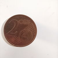Австрия 2 евроцента 2005 год  лот 20