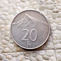 20 геллеров 1998 года Словакия. Словацкая Республика.